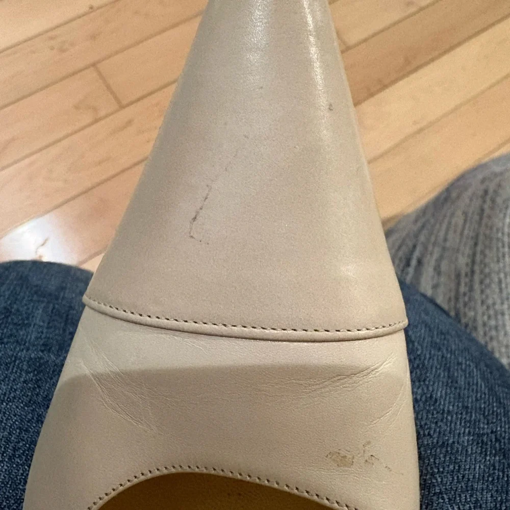 Cole Haan Cream Slingback Heels - Picture 15 of 15